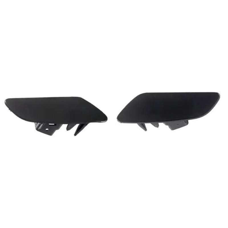 2PC Front Bumper Headlight Washer Nozzle Head Light Jet Cover for 17-20 971807753G2X 971807754G2X