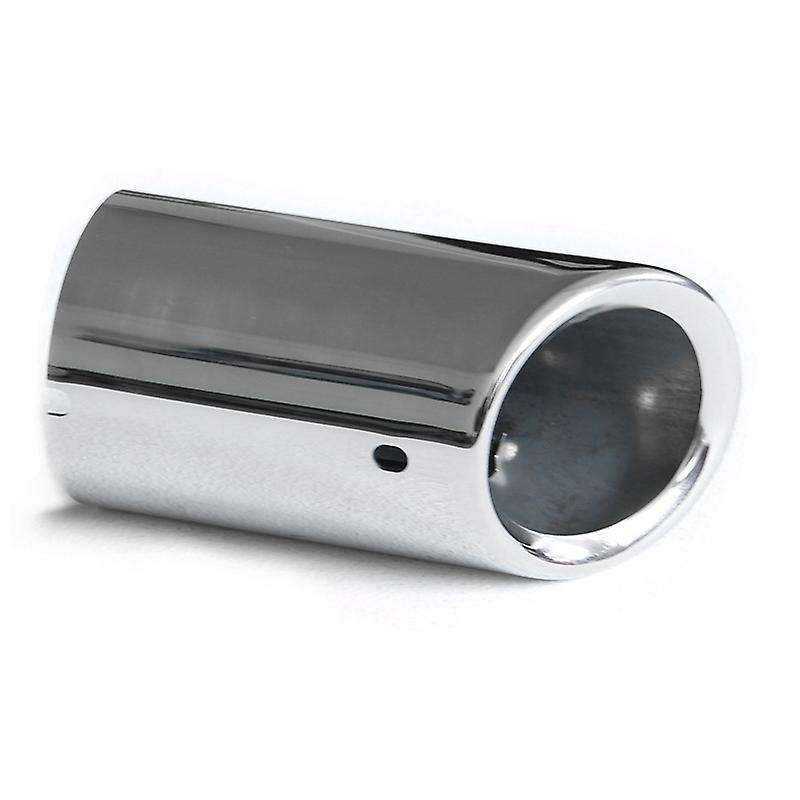 2Pc Steel Auto Car Exhaust Muffler Tip Tail Pipe Trim Covers for MK6 1.4T Golf 6 MK7 A4 Q5