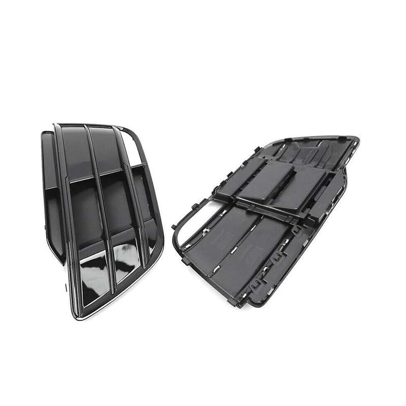 2pc Set Front Bumper Fog Light Lamp Cover Bezel for Sq5 Q5 2018-2022 80a807679m 80a807680m