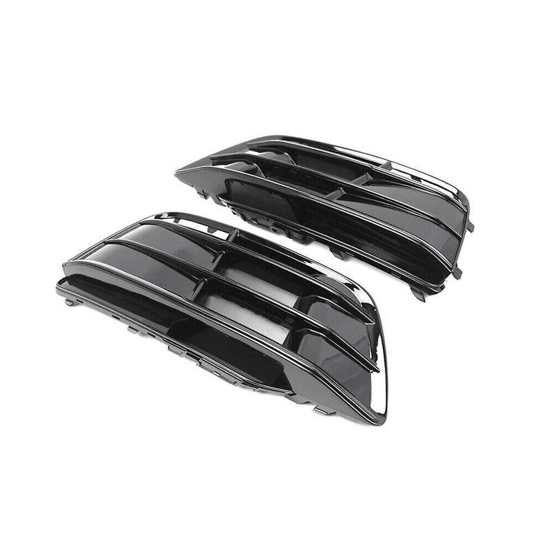 2pc Set Front Bumper Fog Light Lamp Cover Bezel for Sq5 Q5 2018-2022 80a807679m 80a807680m