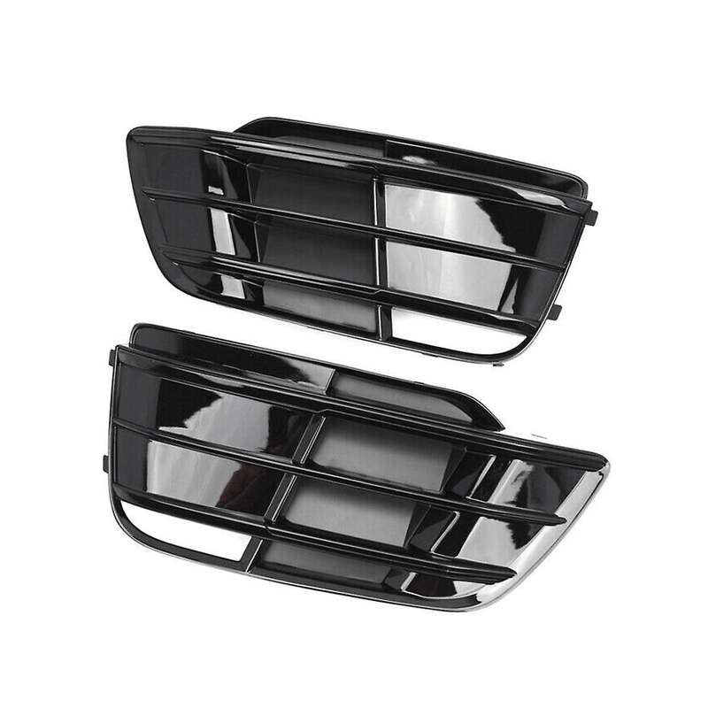 2pc Set Front Bumper Fog Light Lamp Cover Bezel for Sq5 Q5 2018-2022 80a807679m 80a807680m
