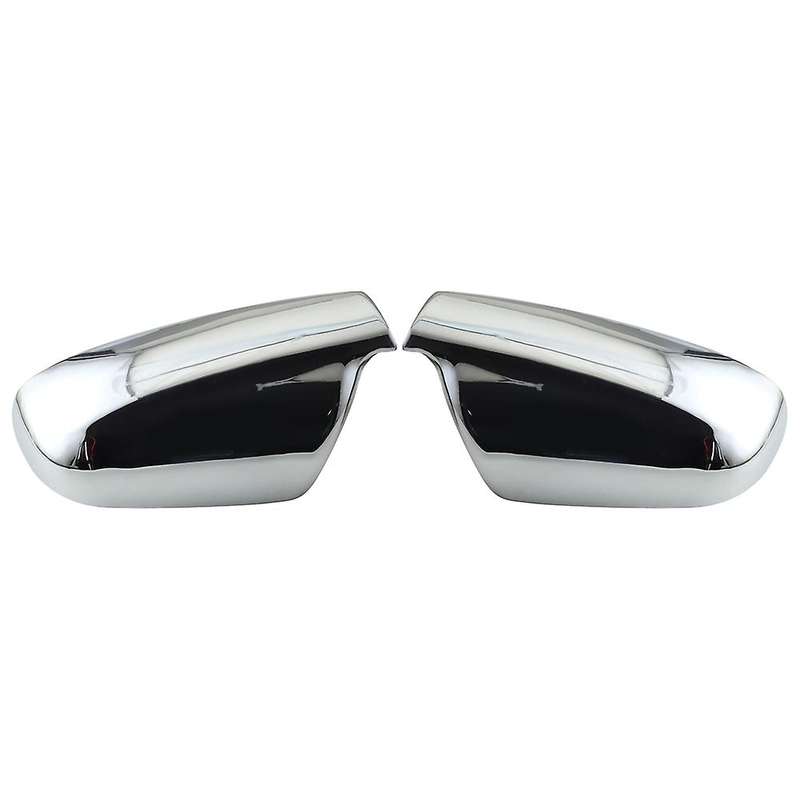 2Pcs / Set Door Side Wing Mirror Chrome Cover Rear View Cap for 307 CC SW 407 2004-2012