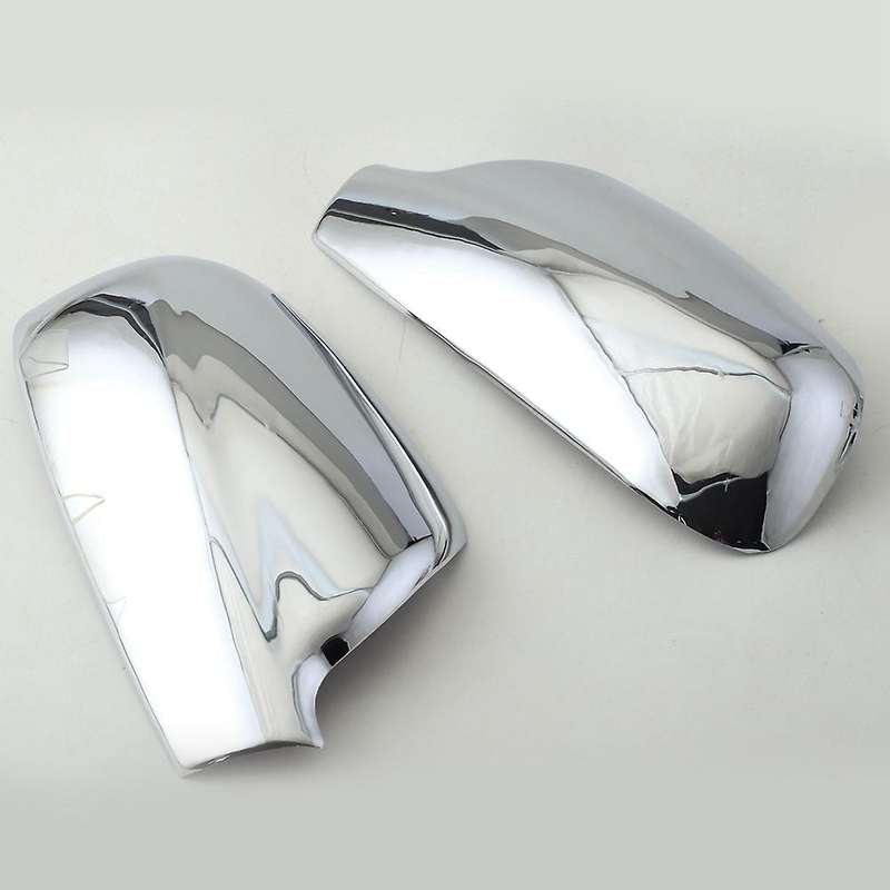 2Pcs / Set Door Side Wing Mirror Chrome Cover Rear View Cap for 307 CC SW 407 2004-2012