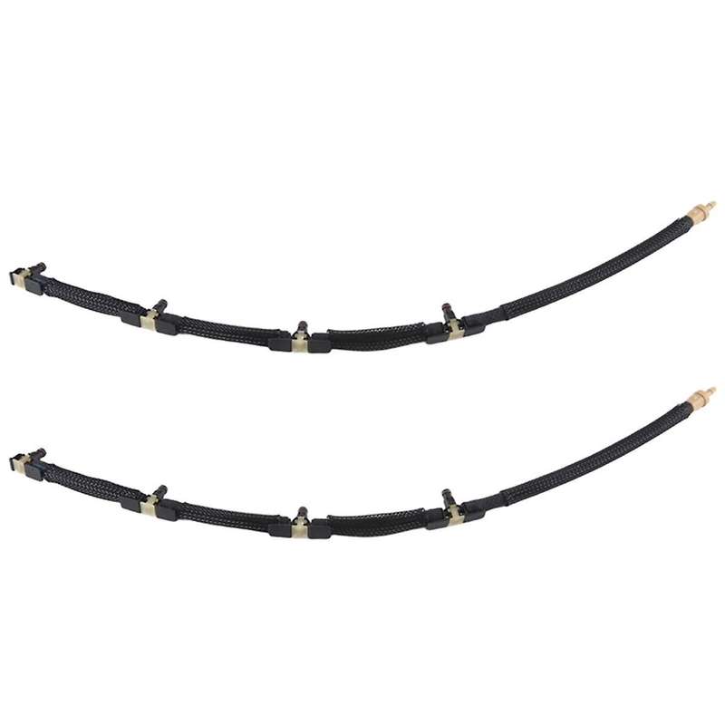 2pcs 03l130235ad Fuel Return Line Fuel Return Hose Tank Line Hose Pipe Injector Hose Leak Line For