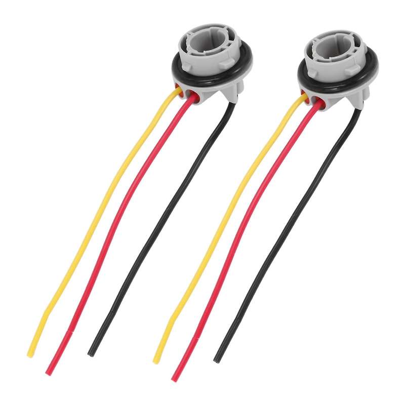 2Pcs 1157 Bay15D Lamp Holder Bulbs P21/5W Adapter Base Socket Connector Plastic Car Accessories Comp