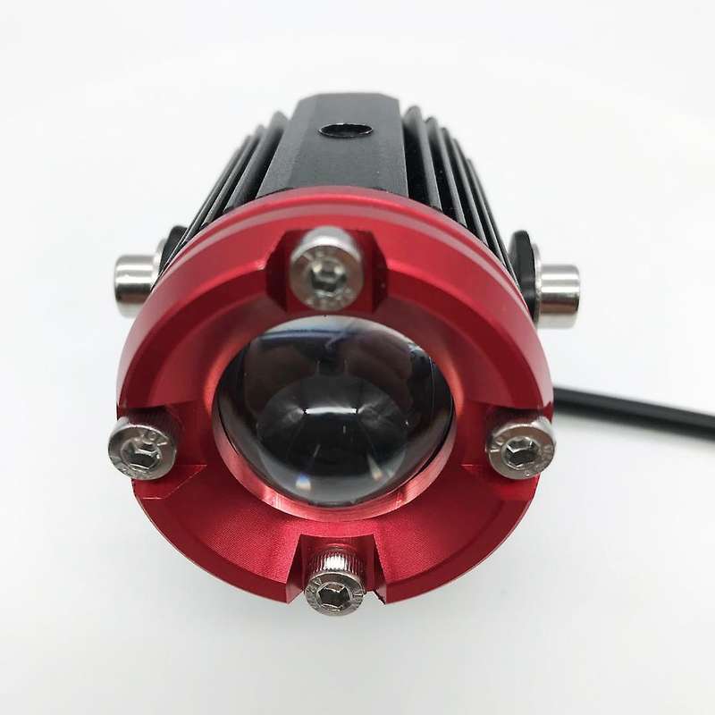 2Pcs 12V Fish Eye LED Reverse Backup Light DRL Daytime Running Light Signal Bulb Fog Lamp for Motorc