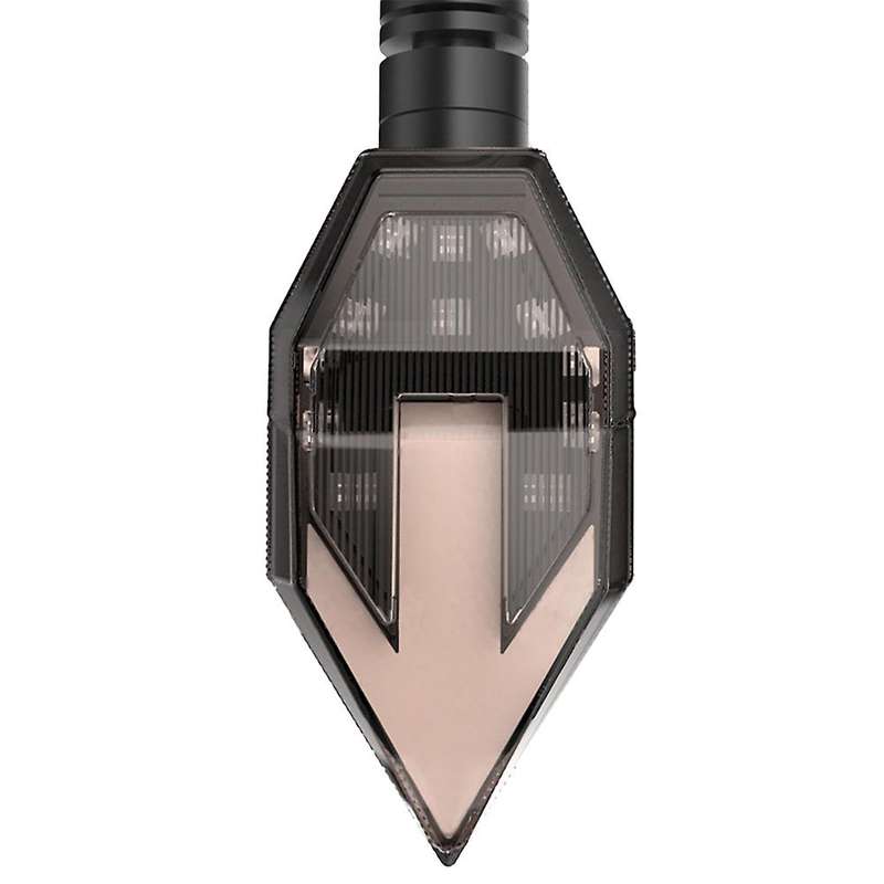 2Pcs 12V Motorcycle Side Light LED Signal Lamp ArrowShape Moto Motorcycle Turn Signal Indicators Tur