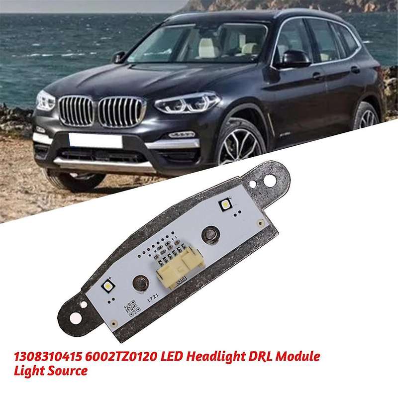 2pcs 1308310415 Car Led Headlight Drl Module for X3 X4 F25 F26 F45 Angel Eye Control Module 6002tz01