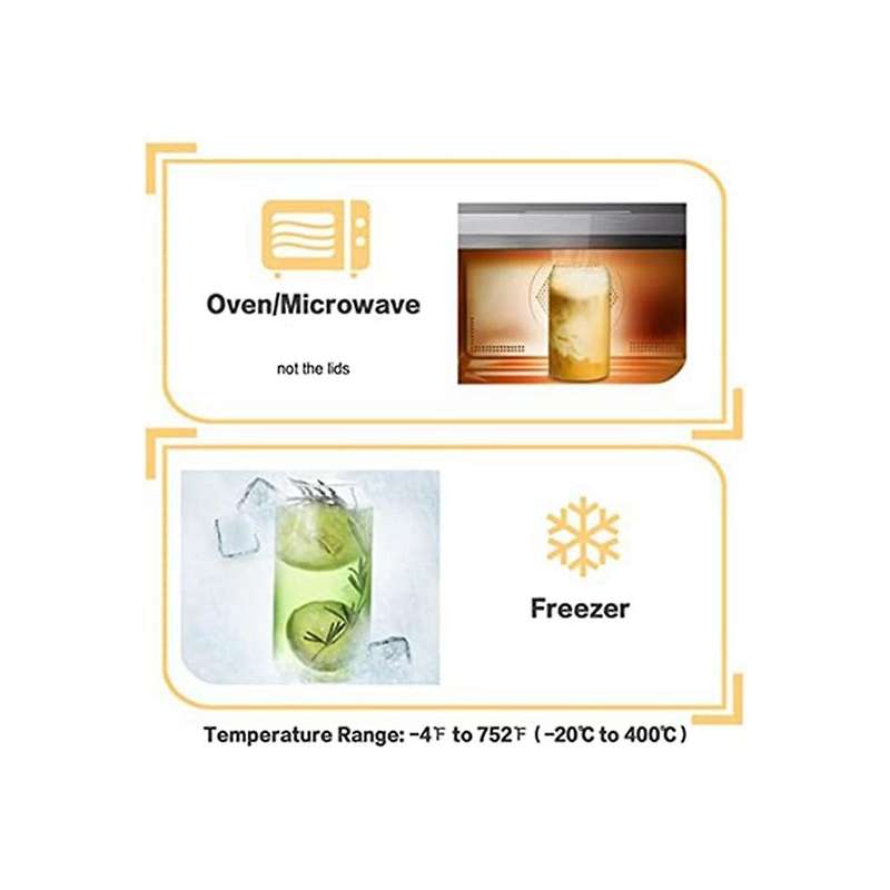 2pcs 16oz Glass Cups with Lids and Straws Clear Glass Cups for Coffee, Beer, Tea, Wine Glasses Bever