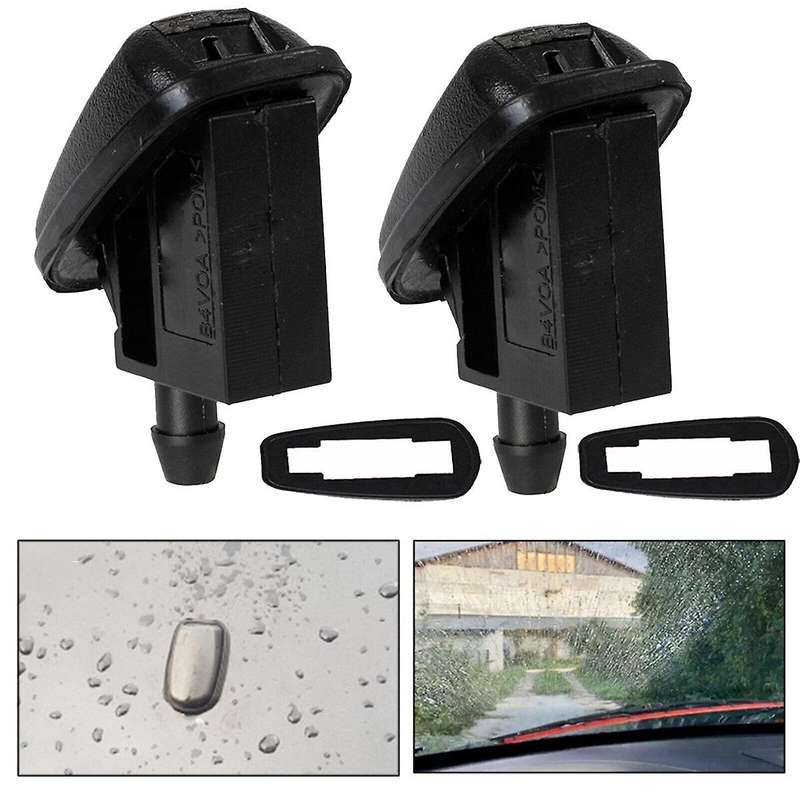 2Pcs 1708796 Front Windscreen Wiper Washer Nozzle Jet BM5117666AA for Focus MK2 MK3 Mondeo MK4 Fies