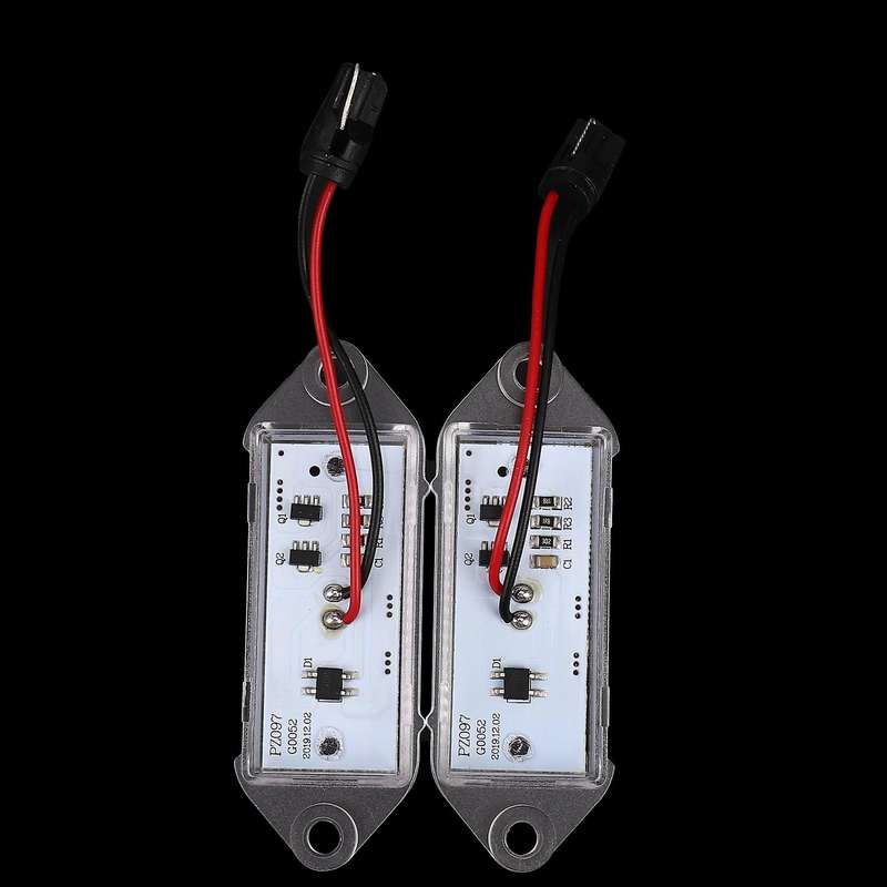 2Pcs 18Smd White Led Light Compatible Mitsubishi Lancer X Evo 2003-2017