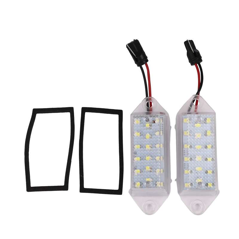 2Pcs 18Smd White Led Light Compatible Mitsubishi Lancer X Evo 2003-2017