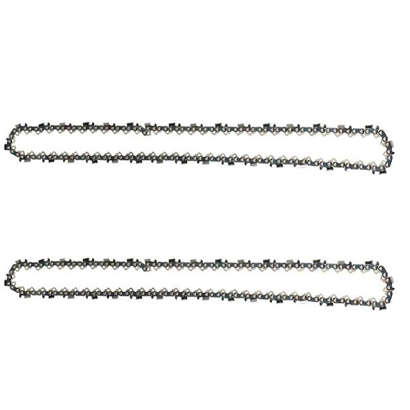 2Pcs 18Inch Chainsaw Saw Chain Blade Pitch .325Inch 0.058 Gauge 72DL Replacement Chains Hardware Too