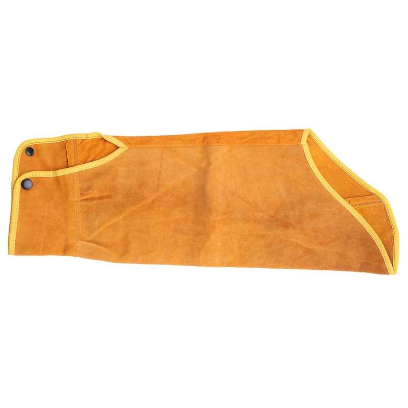 2pcs 21.6 Inch Imitation Leather Welding Sleeves Protective Heat Arm Sleeve Tool