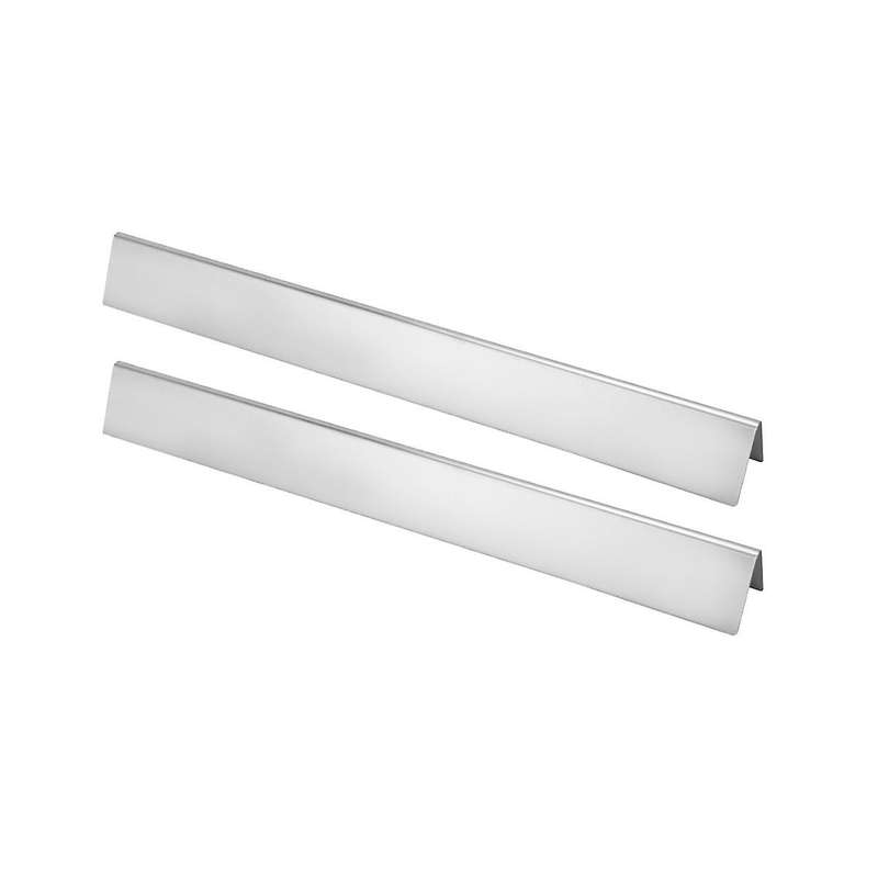 2pcs 22.5 Inch Heat Plate Stainless Steel Heat Diffuser Gas Grill Spare Part Barbecue Grill