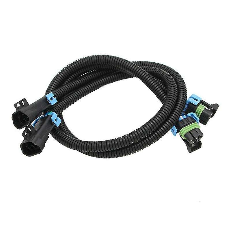 2Pcs 24 inch Oxygen O2 Sensor Header Extension Harness for LS3 LS7