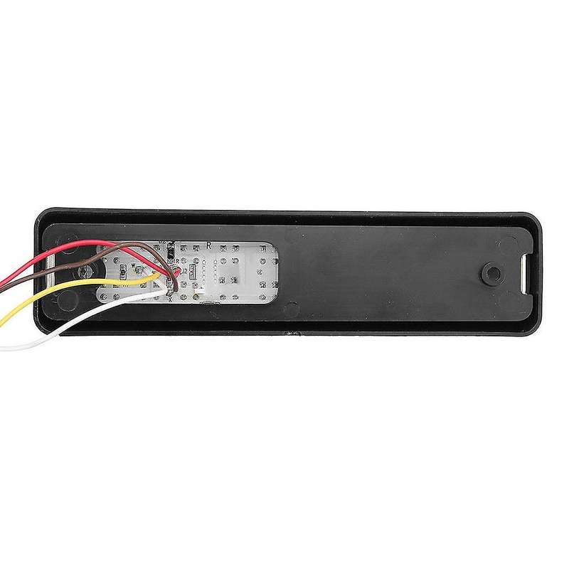 2Pcs 24 LED Car Truck Tail Light Rear Stop Brake Light Turn Signal Lamp Waterproof for Lorry Trailer