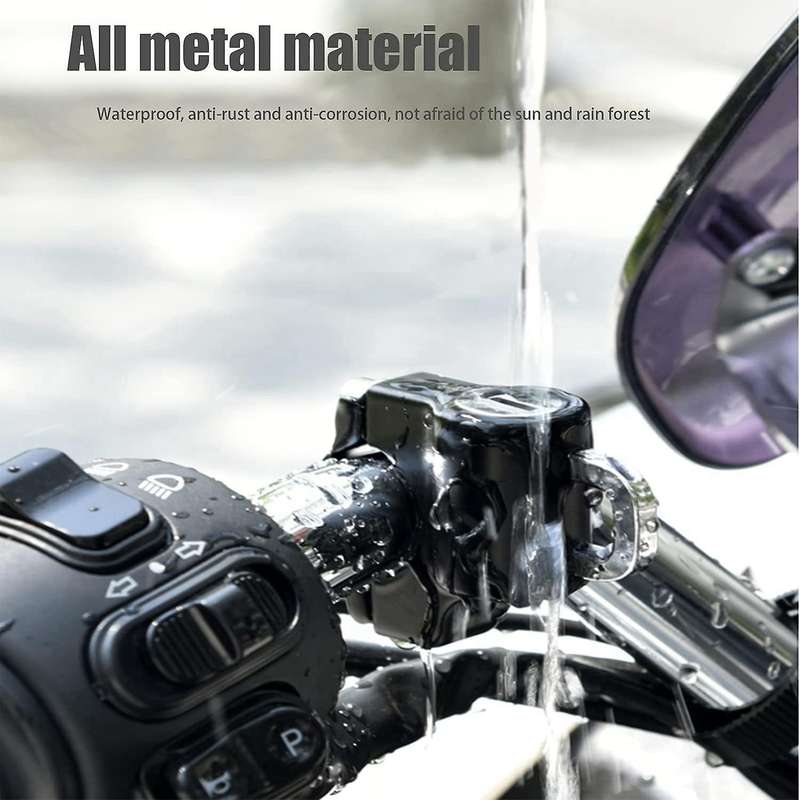 2Pcs 22mm Universal Handlebar Motorcycle Helmet Lock Motorcycle Anti-Theft Lock Motorcycle Lock