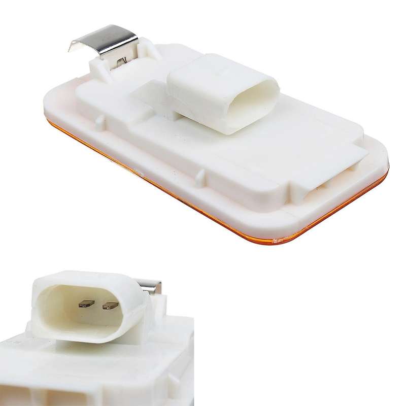 2Pcs 24V Car Truck LED Side Marker Light Amber Compatible Volvo Trucks FM/FH