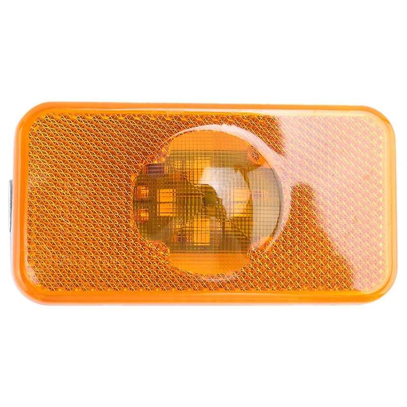 2pcs 24V LED Side Marker Truck Signal Side Lights for FM FL Truck Lights Amber Part Number 20789440