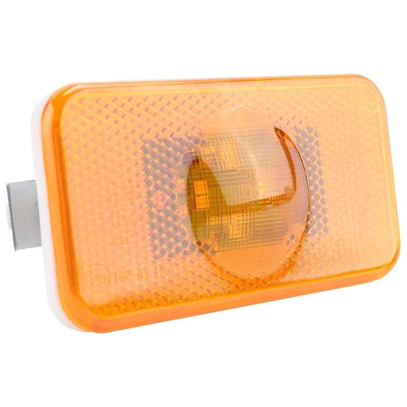 2pcs 24V LED Side Marker Truck Signal Side Lights for FM FL Truck Lights Amber Part Number 20789440