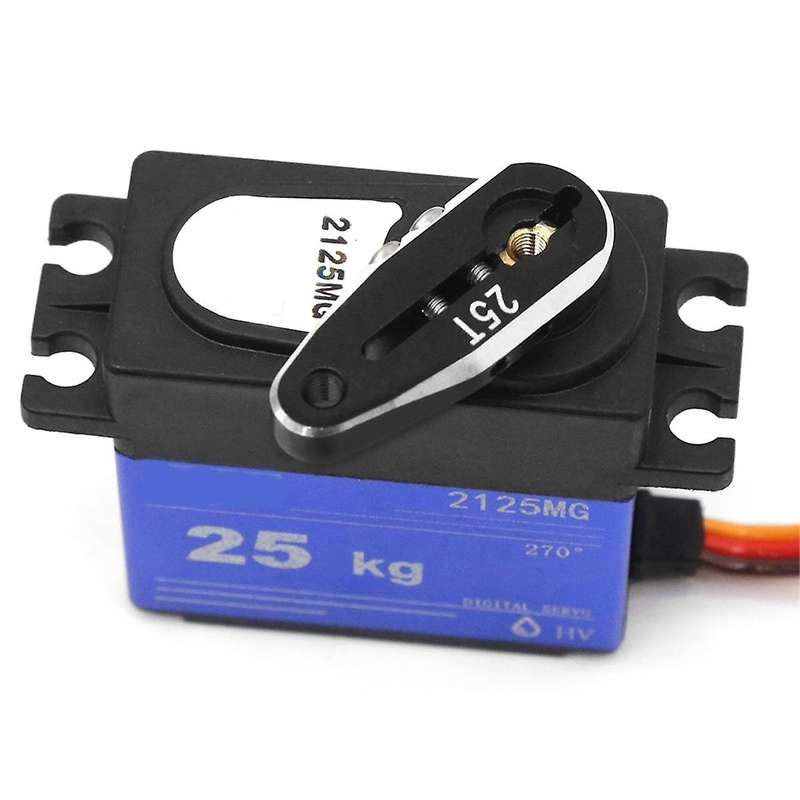 2PCS 25T CNC Aluminum Alloy Metal Extension Steering Servo Arm Horn Vehicle Model Ship General Metal