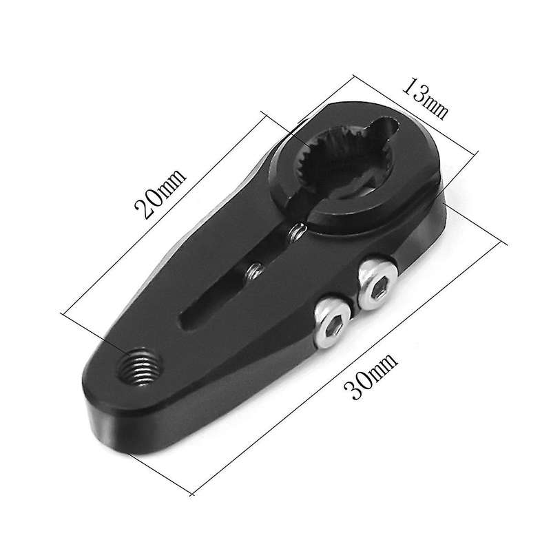 2PCS 25T CNC Aluminum Alloy Metal Extension Steering Servo Arm Horn Vehicle Model Ship General Metal