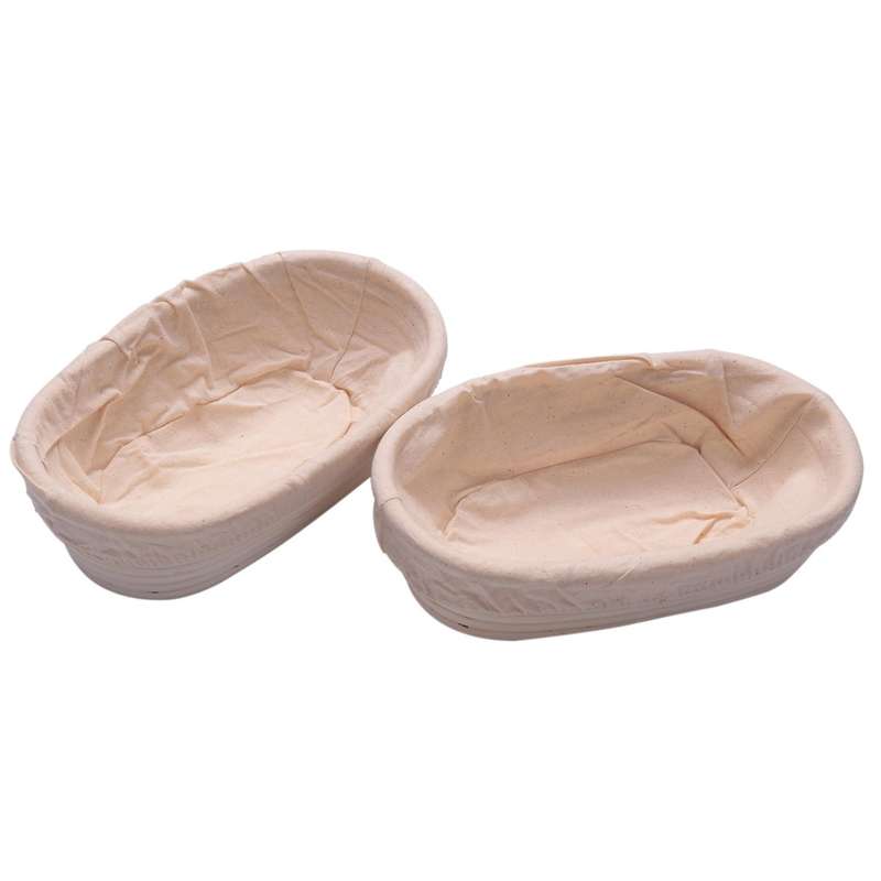 2Pcs 25Cm/10 Inch Bread Fruit Tray Dough Food Storage Container