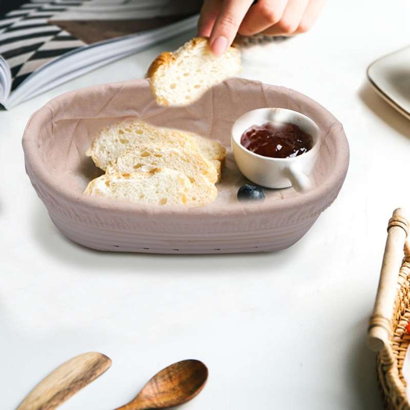 2Pcs 25Cm/10 Inch Bread Fruit Tray Dough Food Storage Container