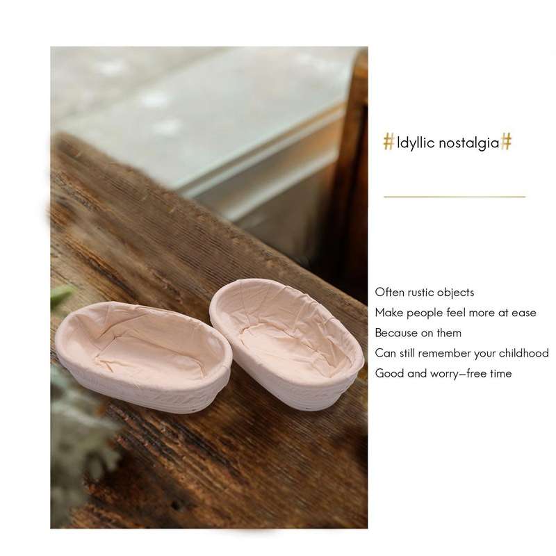 2Pcs 25Cm/10 Inch Bread Fruit Tray Dough Food Storage Container