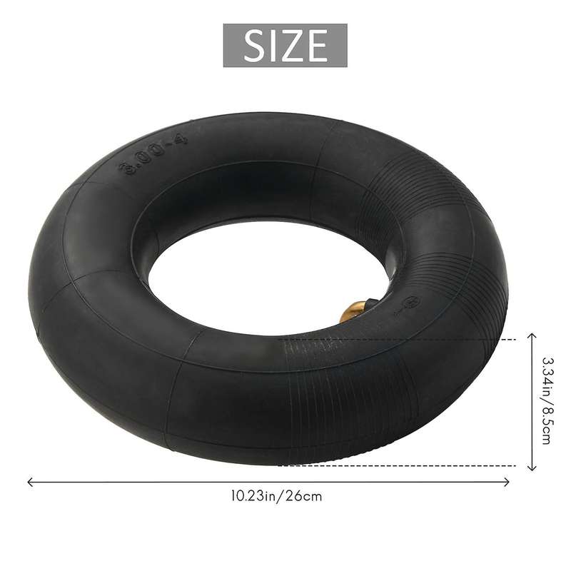 2pcs 3.00-4 10 Inch X 3 Inch Inner Tube for E300 Electric Scooter Jazzy Hand Truck 260x85 Tube Part