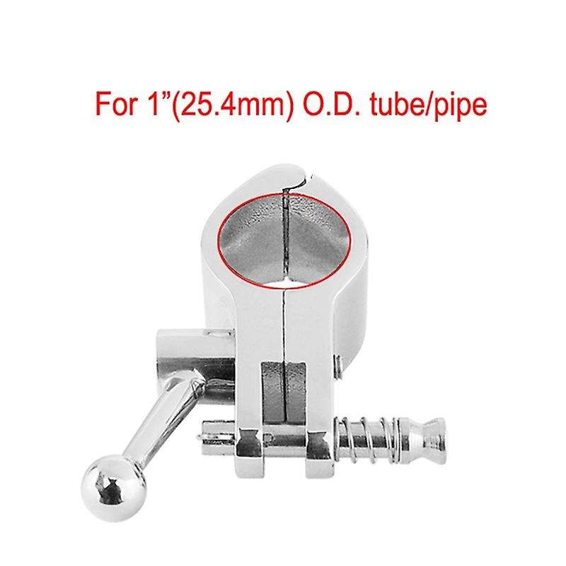 2PCS 316 Jaw-Like Slide Awning Clamp with Quick Release Pin Top Hinged Slide Fitting Hardware Marine