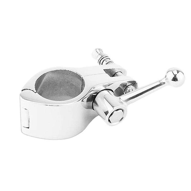 2PCS 316 Jaw-Like Slide Awning Clamp with Quick Release Pin Top Hinged Slide Fitting Hardware Marine