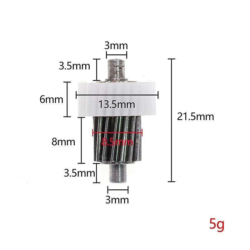 2pcs 30t&25t Gear Side Rearview Folding Motor Gears