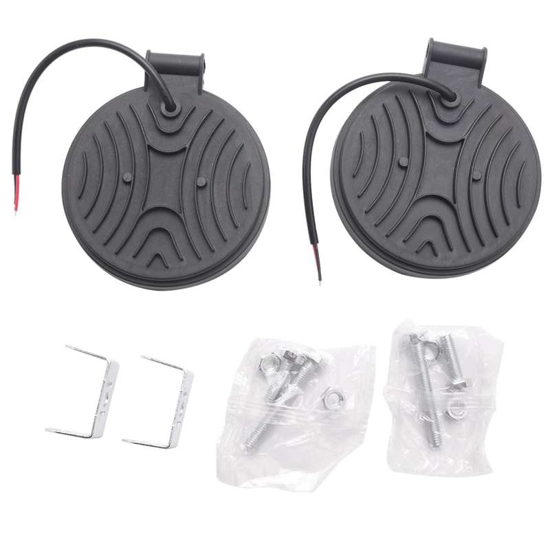 2Pcs 4 Inch 140W 14000Lm Round Spotlight Compatible Jeep,Suv Truck, Hunters