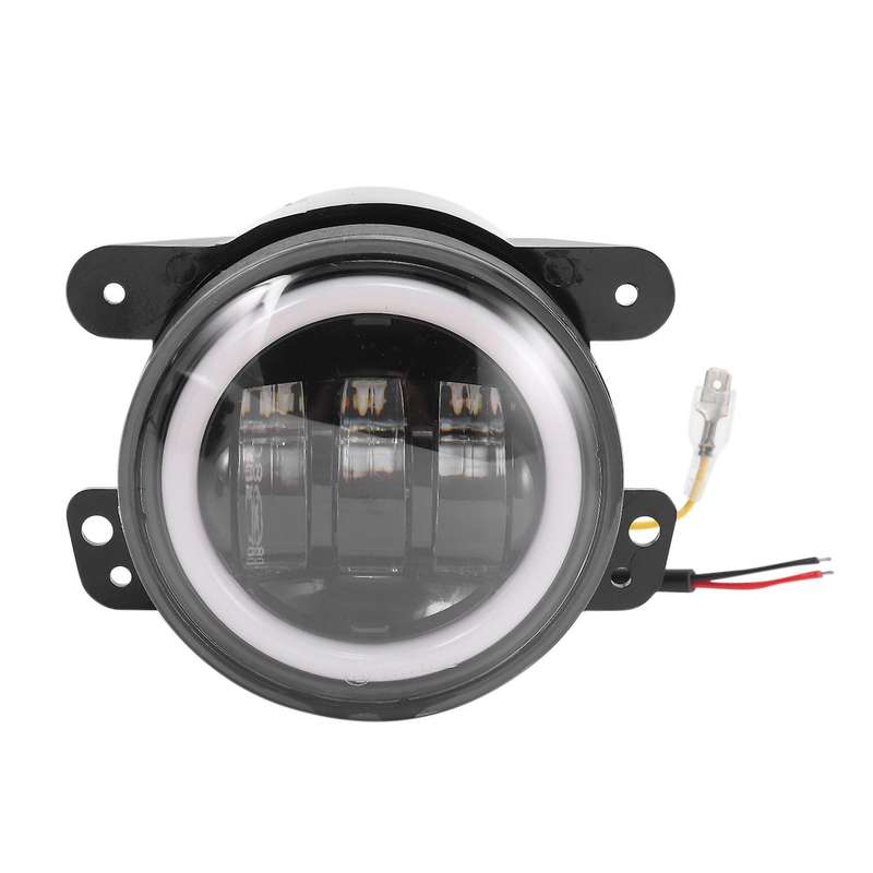2PCS 4 Inch 30W Round LED Driving Light with Turn Signal Through Fog Light for ()