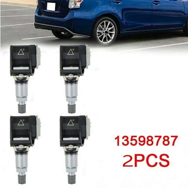 2PCS 433Mhz Tire Pressure Sensor TPMS for 2016-2020 13598787 13589602
