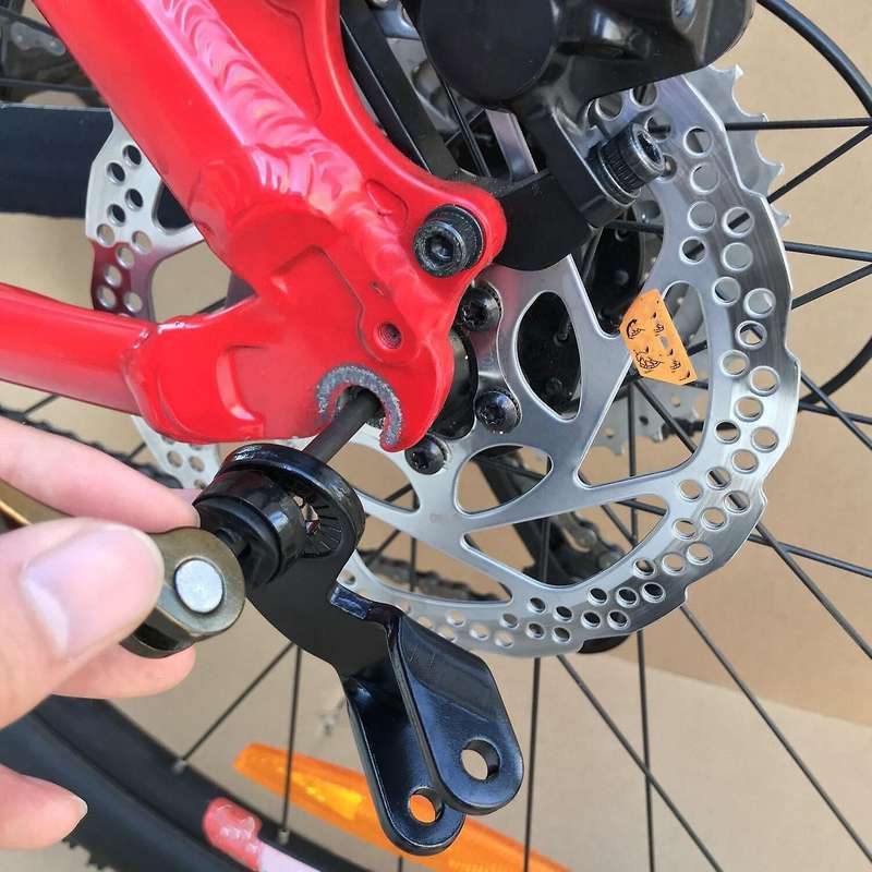 2PCS 45 Bike Trailer Hitch Bicycle Steel Hitch Coupler for Trailers Adapter Replacement Connector