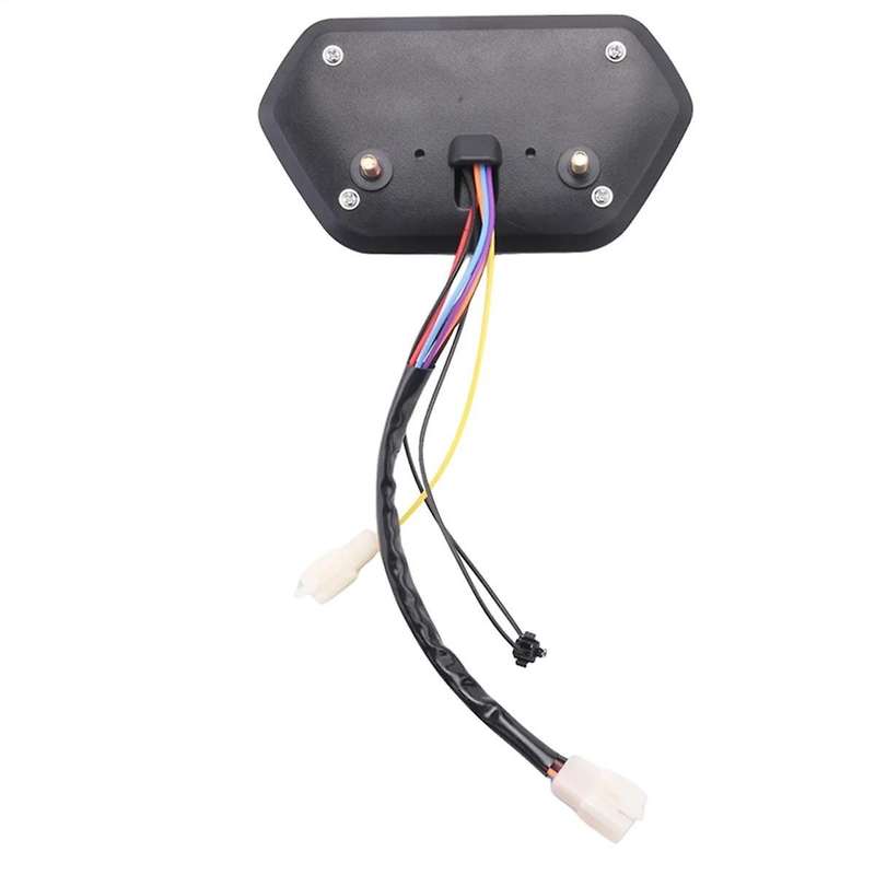 2pcs 48v/60v Motorcycle Odometer Digital Lcd Display Tachometer Lcd Speedometer for Electric Motorc