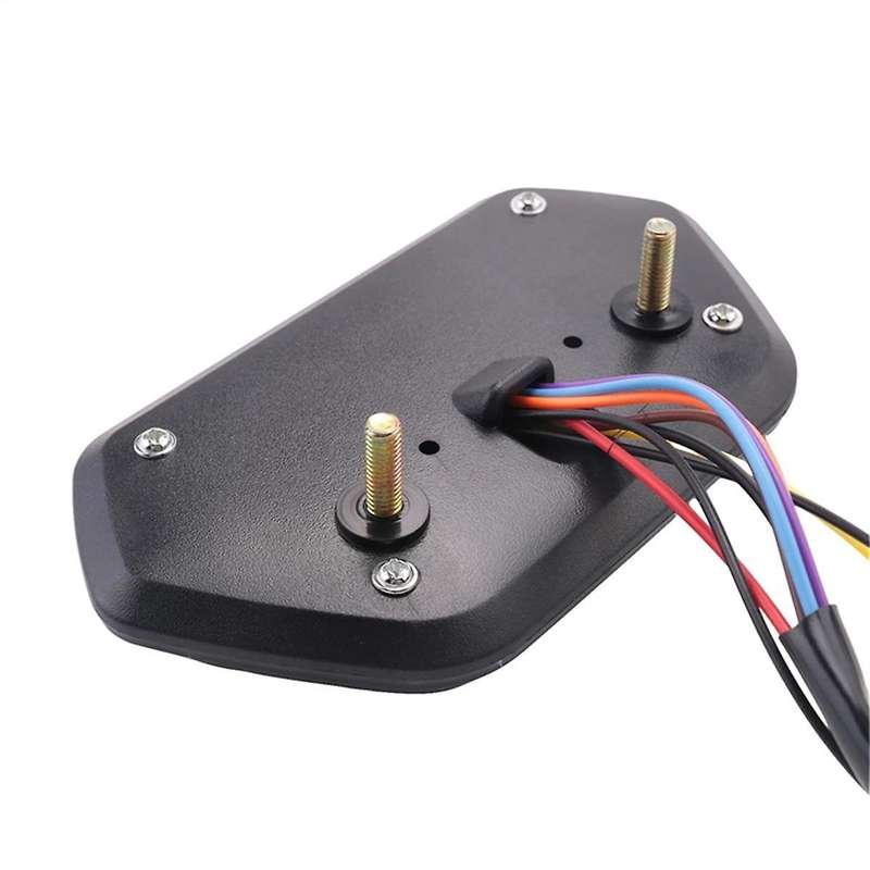 2pcs 48v/60v Motorcycle Odometer Digital Lcd Display Tachometer Lcd Speedometer for Electric Motorcy