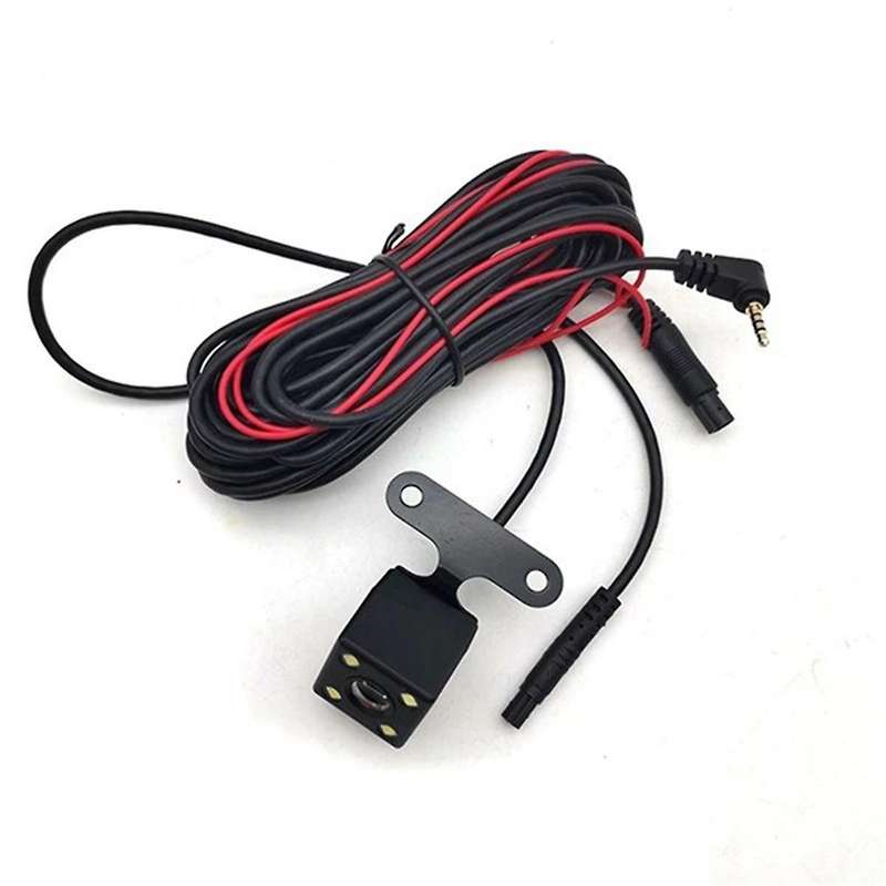 2pcs 5 Pin Car Rear View Camera Reverse 170 Degree Wide Angle Recording Parking Waterproof Night Vis