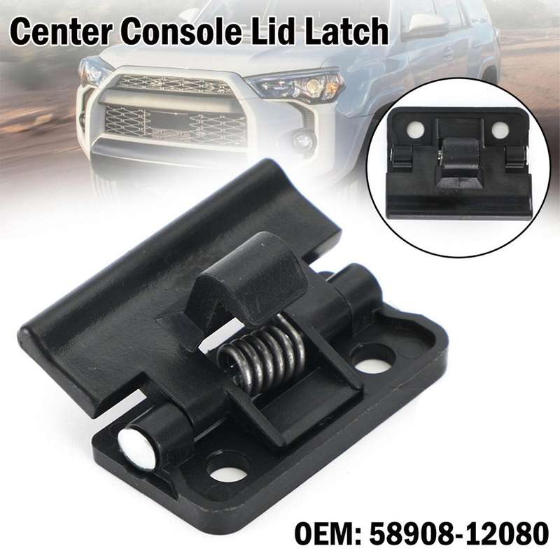2Pcs 58908-12080 Center Console Armrest Lid Latch for Yaris 4Runner Le Xle 5890812080 Armrest Box