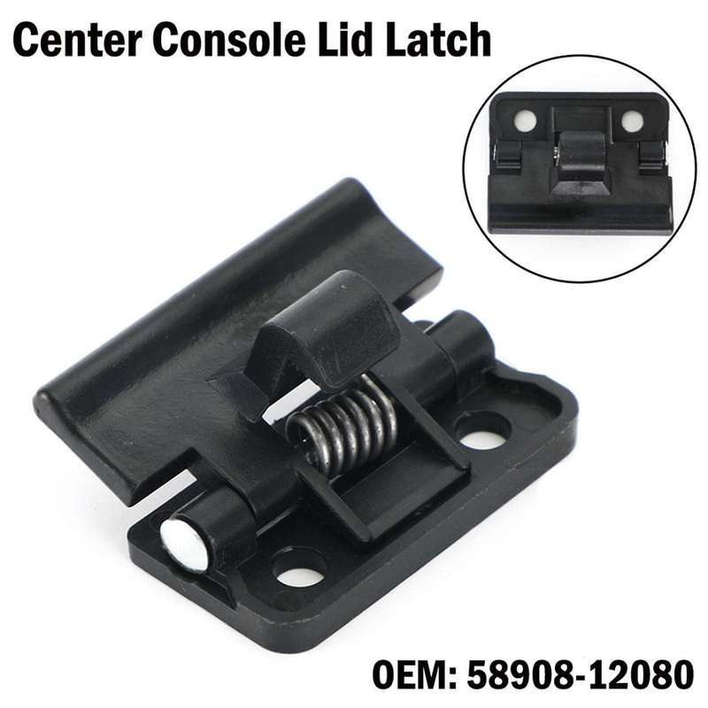 2Pcs 58908-12080 Center Console Armrest Lid Latch for Yaris 4Runner Le Xle 5890812080 Armrest Box