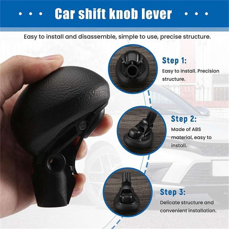 2pcs 54130--A81 Car Gear Shift Knob Lever ABS for 2006 2007 2008 2009 2010 2011 Accessories