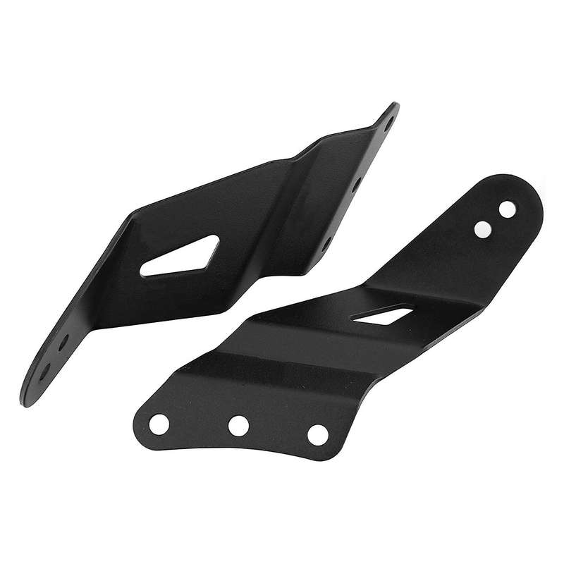 2PCS 52 inch LED Light Bar Bracket At Upper Windshield for 99-06 &