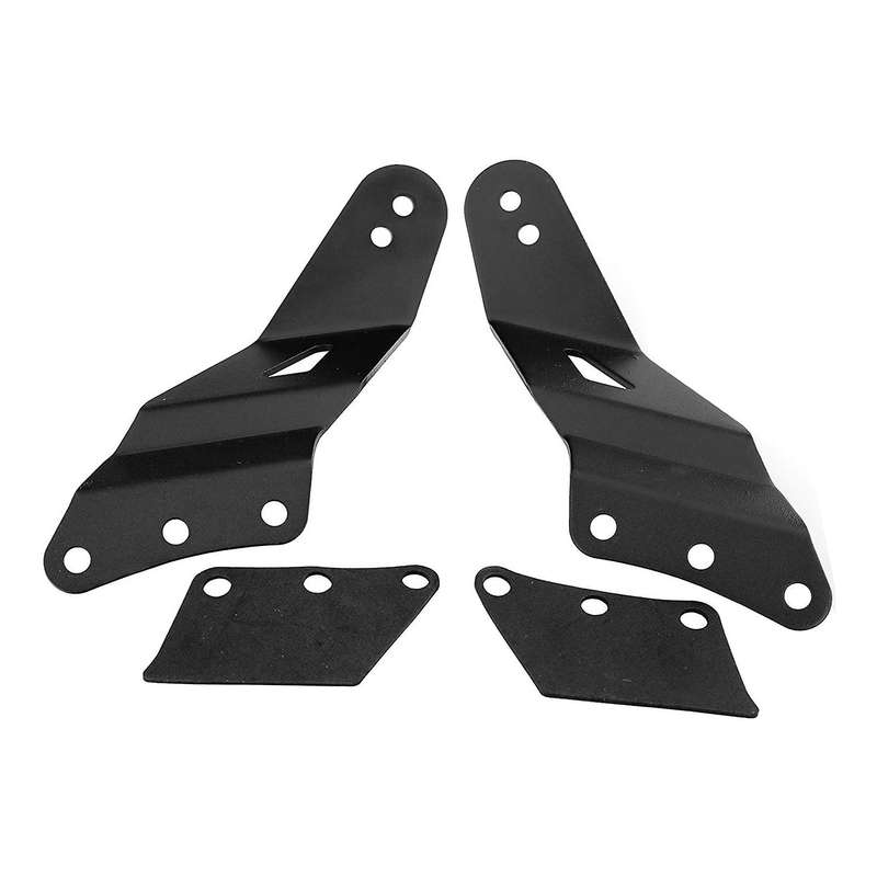 2PCS 52 inch LED Light Bar Bracket At Upper Windshield for 99-06 &