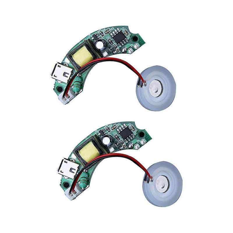 2pcs 5v Humidifier Driver Board Mist Maker Atomization Discs Stable Ultra Fine Low Power Big Spray