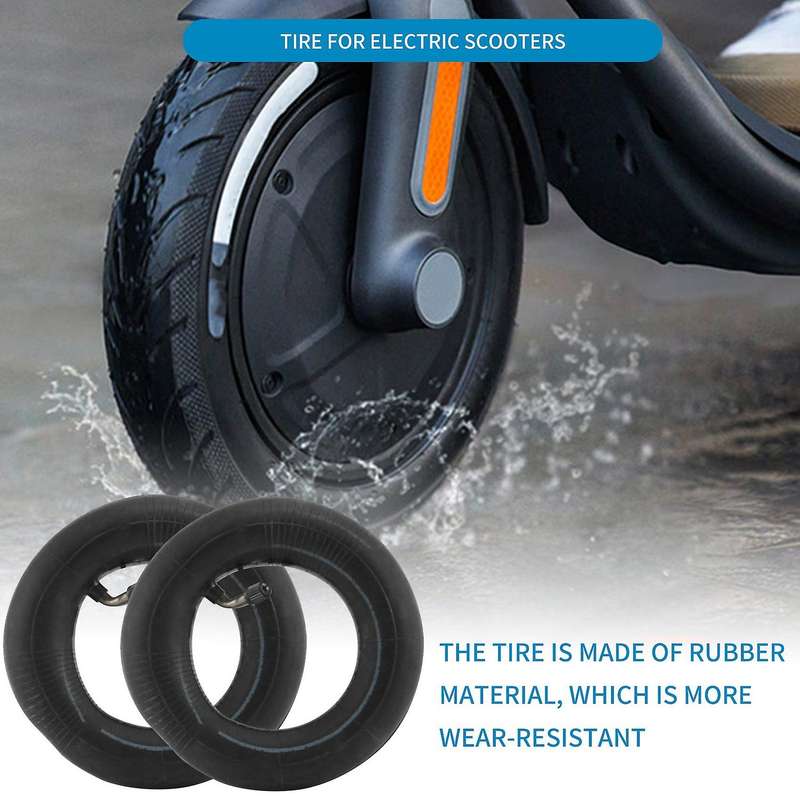 2Pcs 6 X 2 Inch Inner Tube Bend Valve Tire Wear Resistance Repair for Electric Scooters