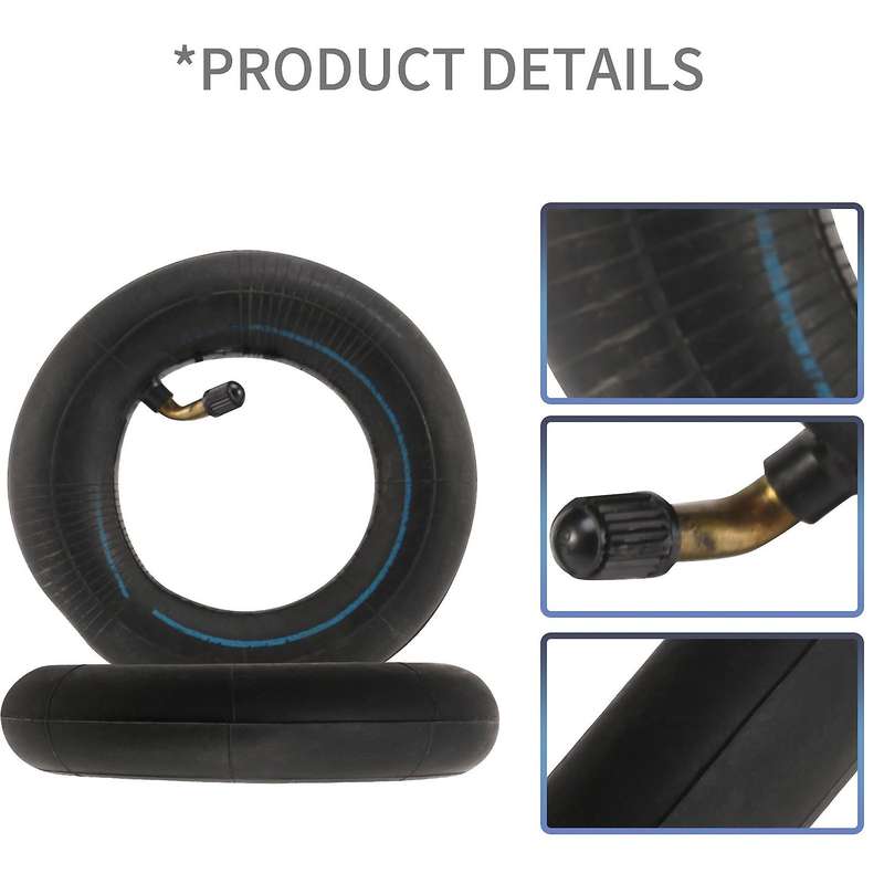 2Pcs 6 X 2 Inch Inner Tube Bend Valve Tire Wear Resistance Repair for Electric Scooters