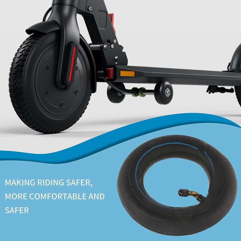 2Pcs 6 X 2 Inch Inner Tube Bend Valve Tire Wear Resistance Repair for Electric Scooters